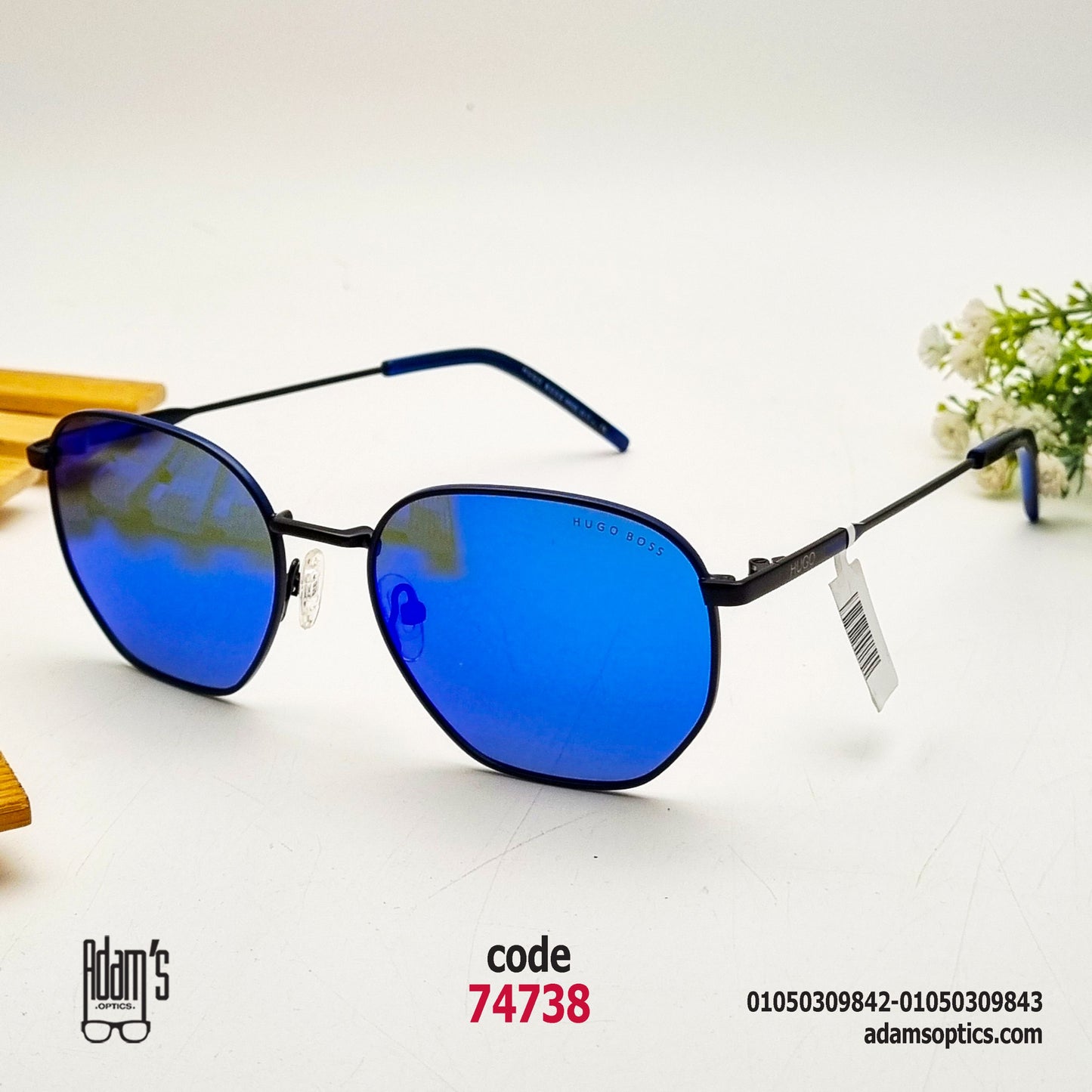 Hugo Boss OLD7413 Hexagonal Sunglasses
